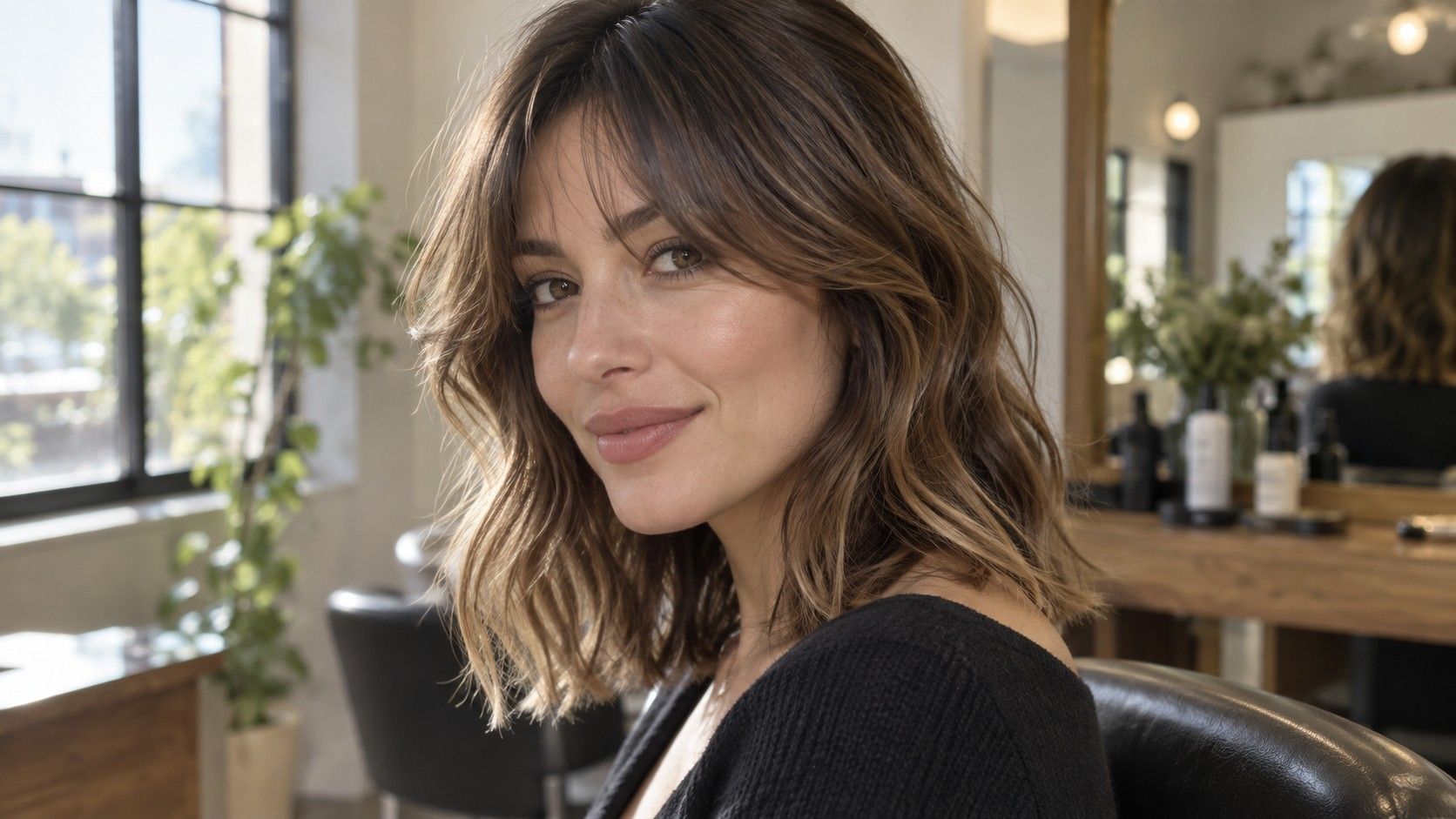 Choosing the right bangs before a haircut